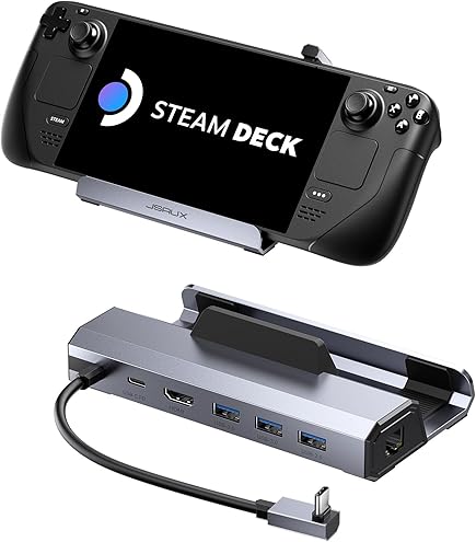 Valve Steam Deck Docking Station (Black) - UK Version : Amazon.co